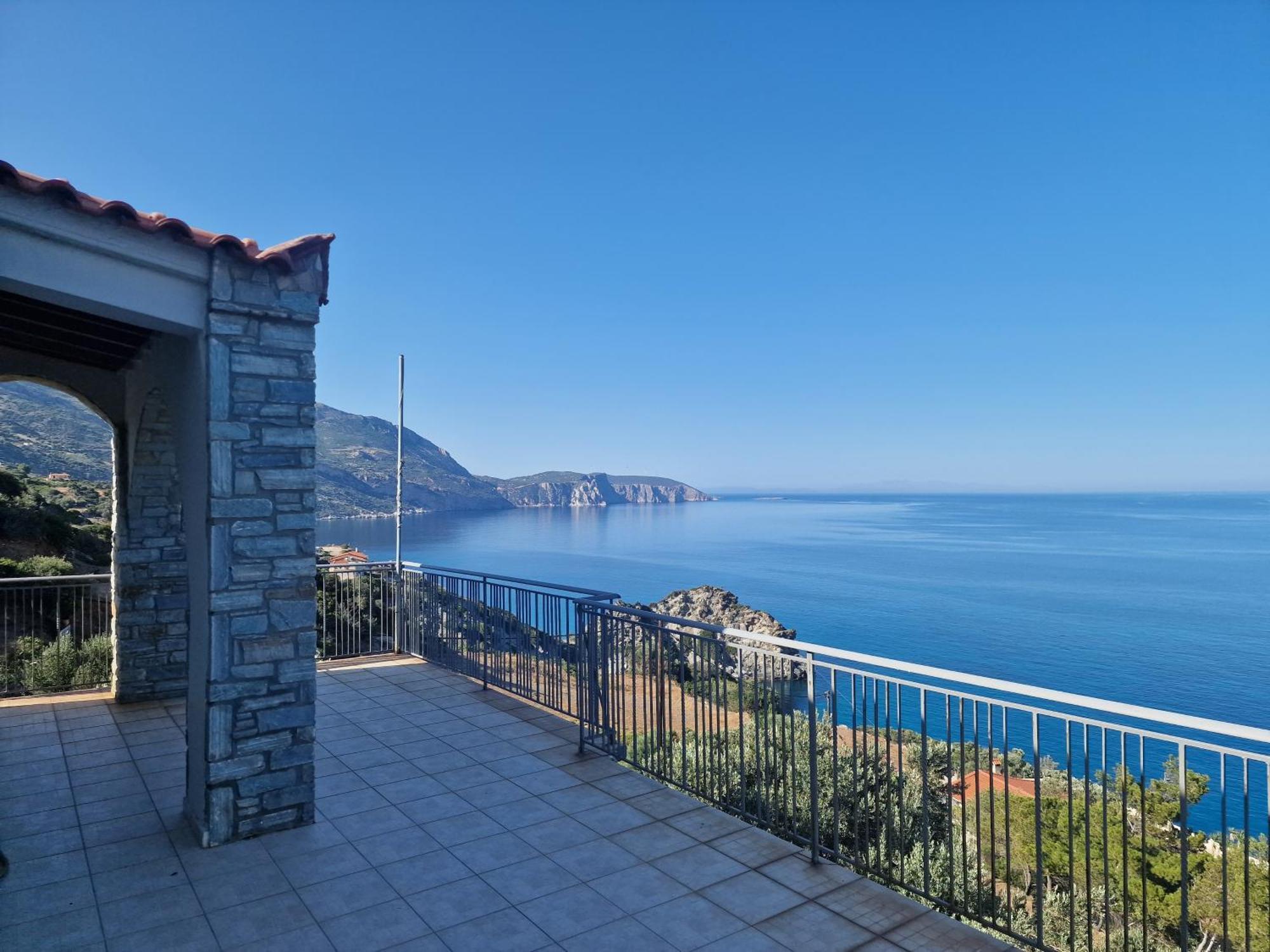 Villa Aegean Balcony Akhladheri Экстерьер фото