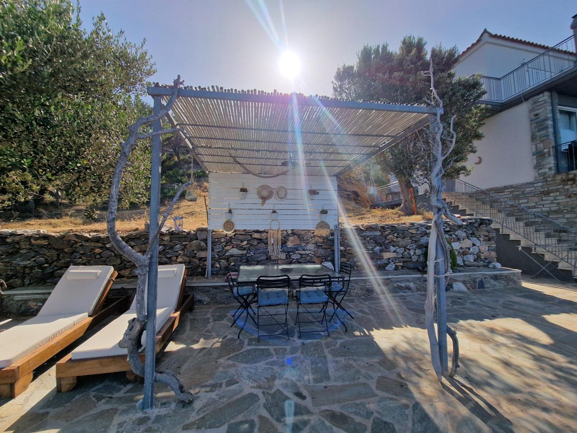 Villa Aegean Balcony Akhladheri Экстерьер фото