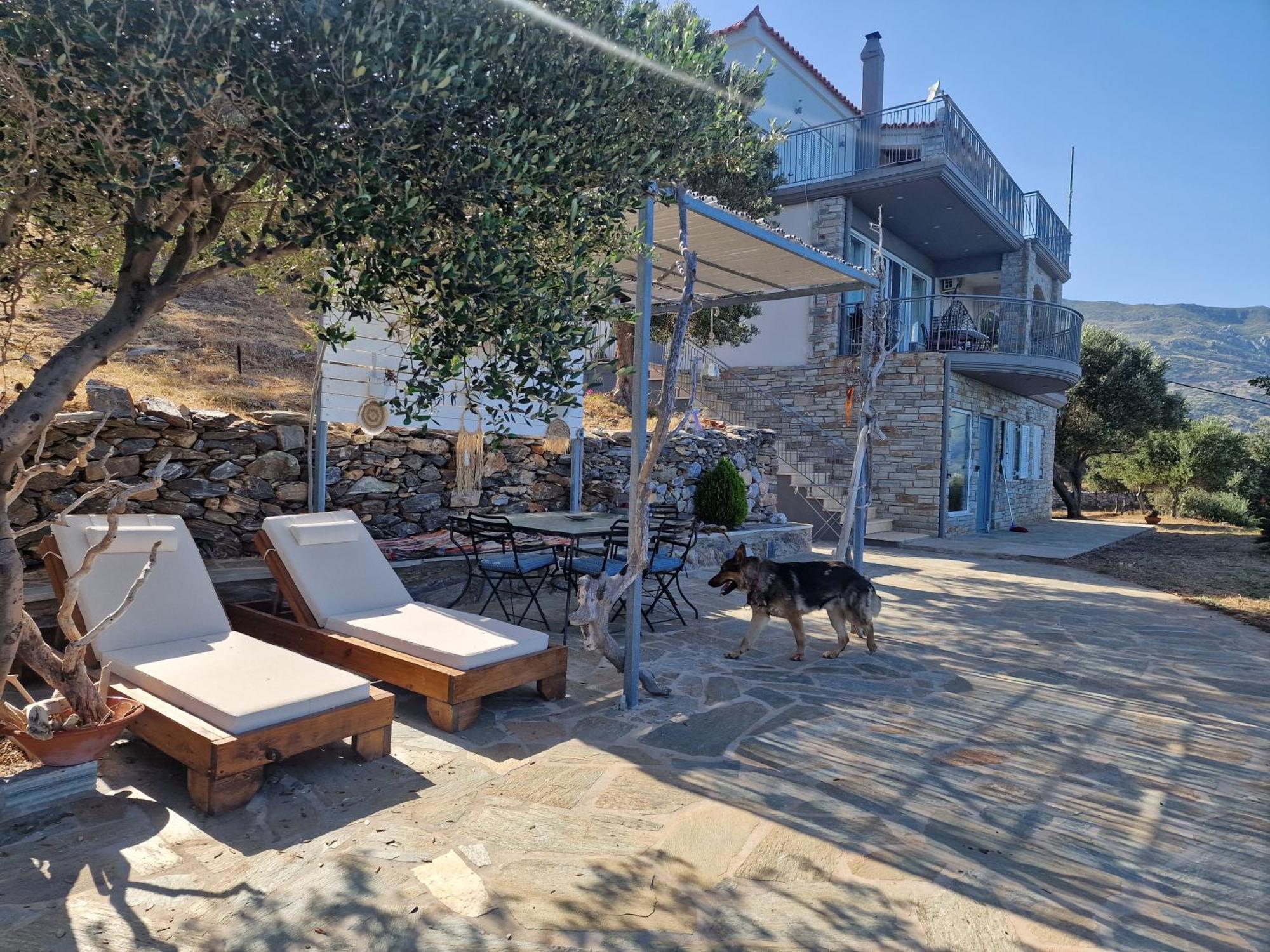 Villa Aegean Balcony Akhladheri Экстерьер фото